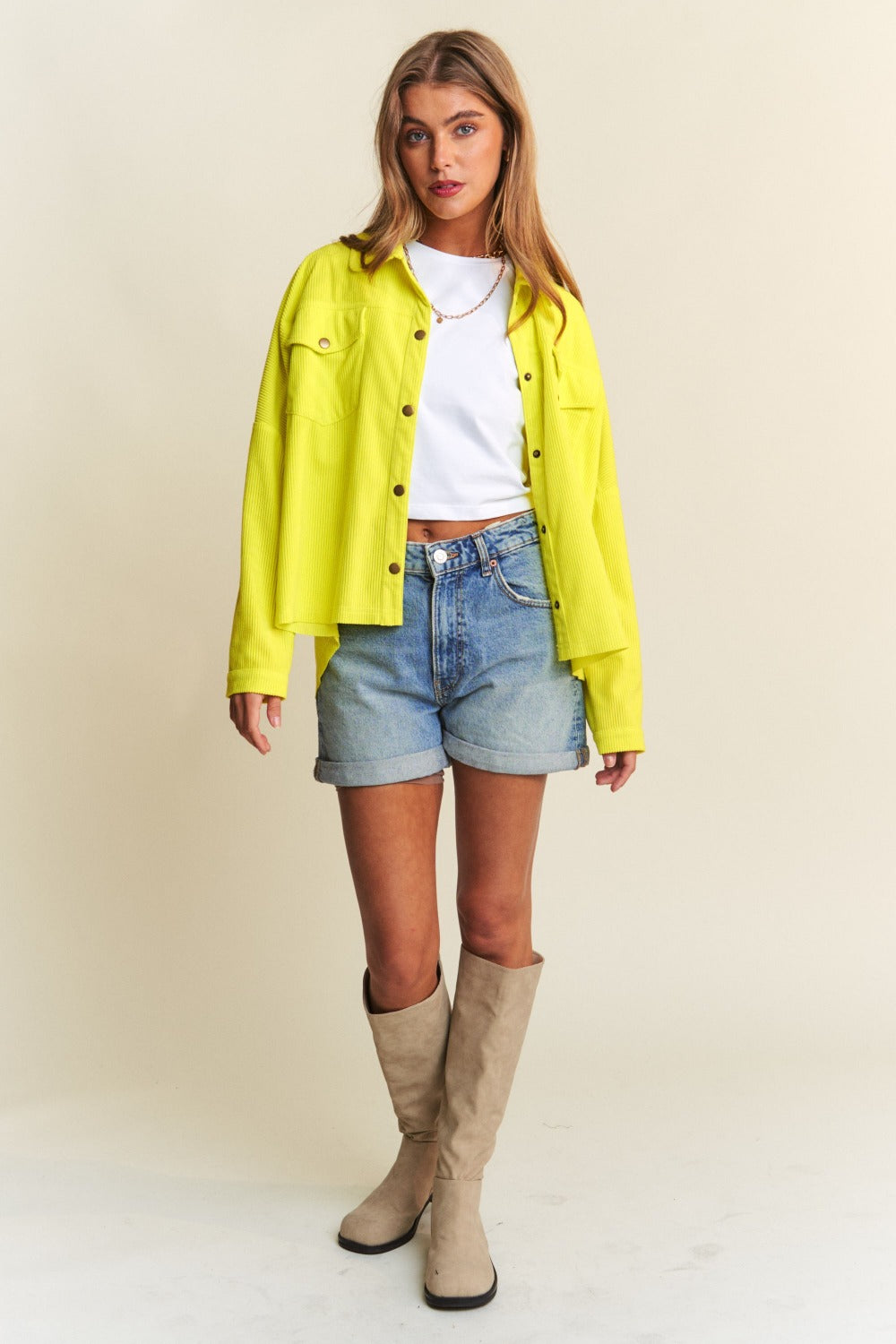 High Low Shacket
