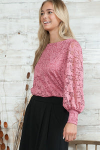 Cindy Lace Blouse