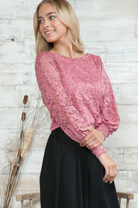 Cindy Lace Blouse