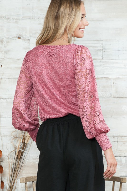 Cindy Lace Blouse