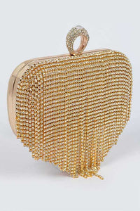 Rhinestone Convertible Clutch