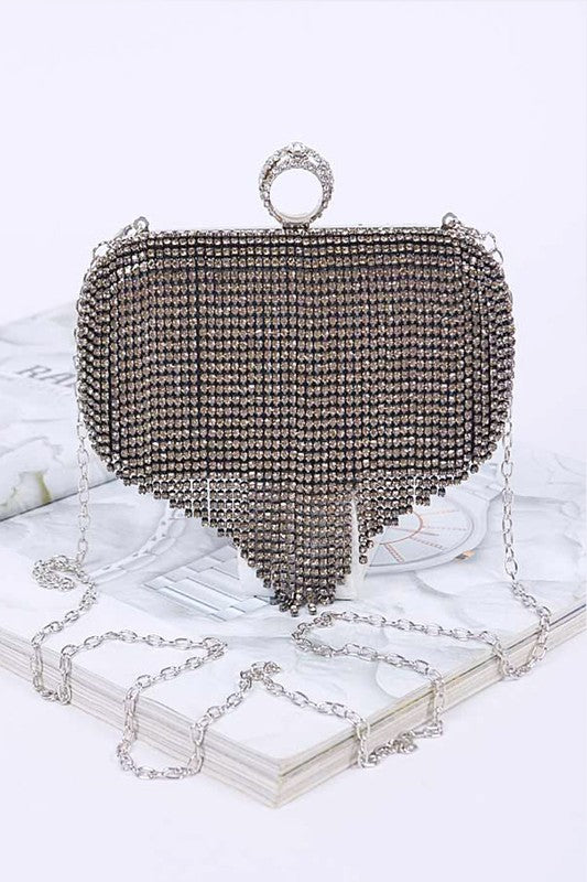 Rhinestone Convertible Clutch