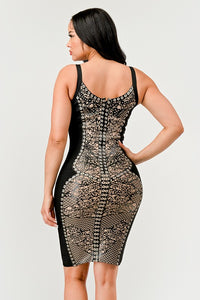 Dark Aztec Dress