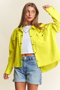 High Low Shacket