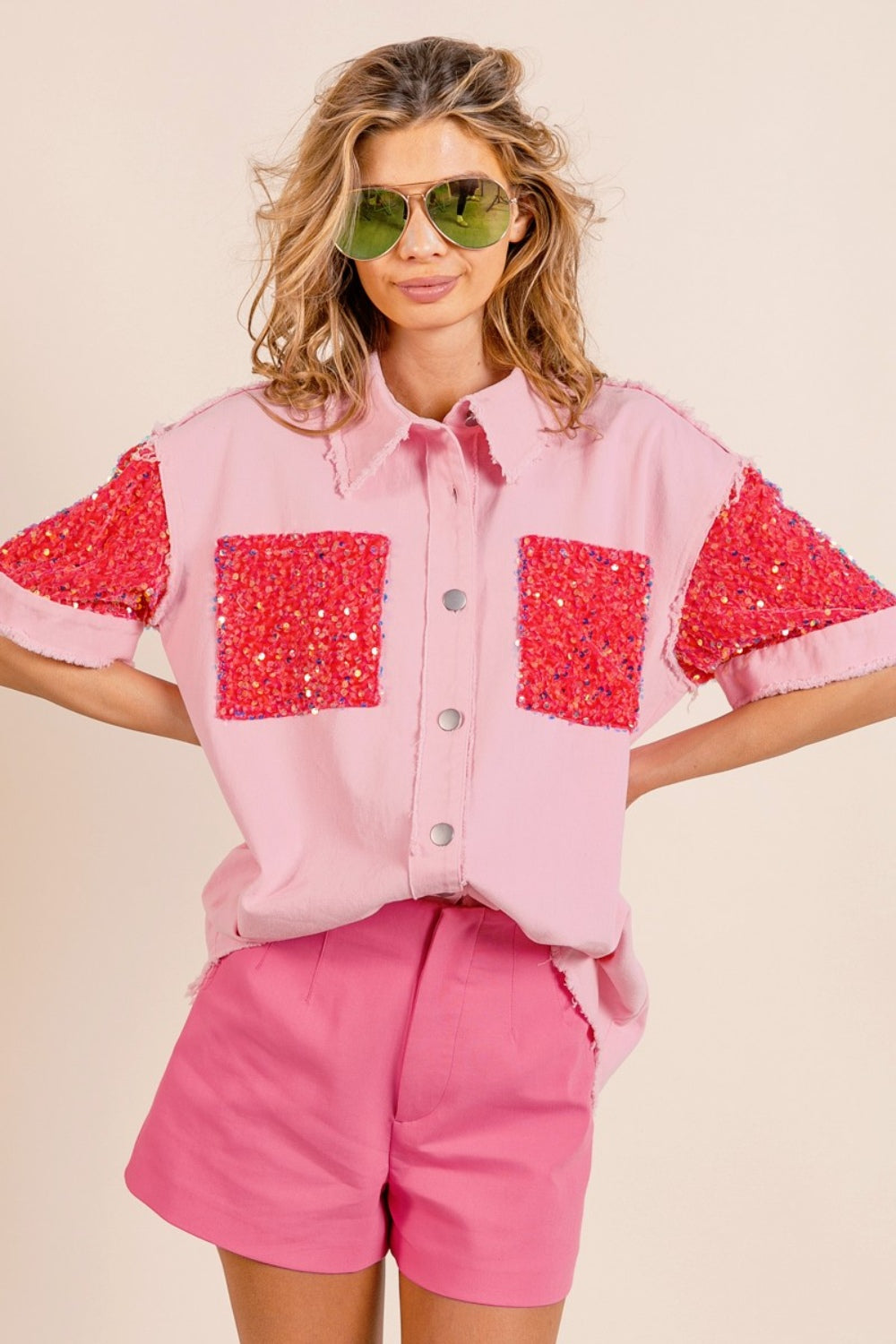 Laura Pink Shirt