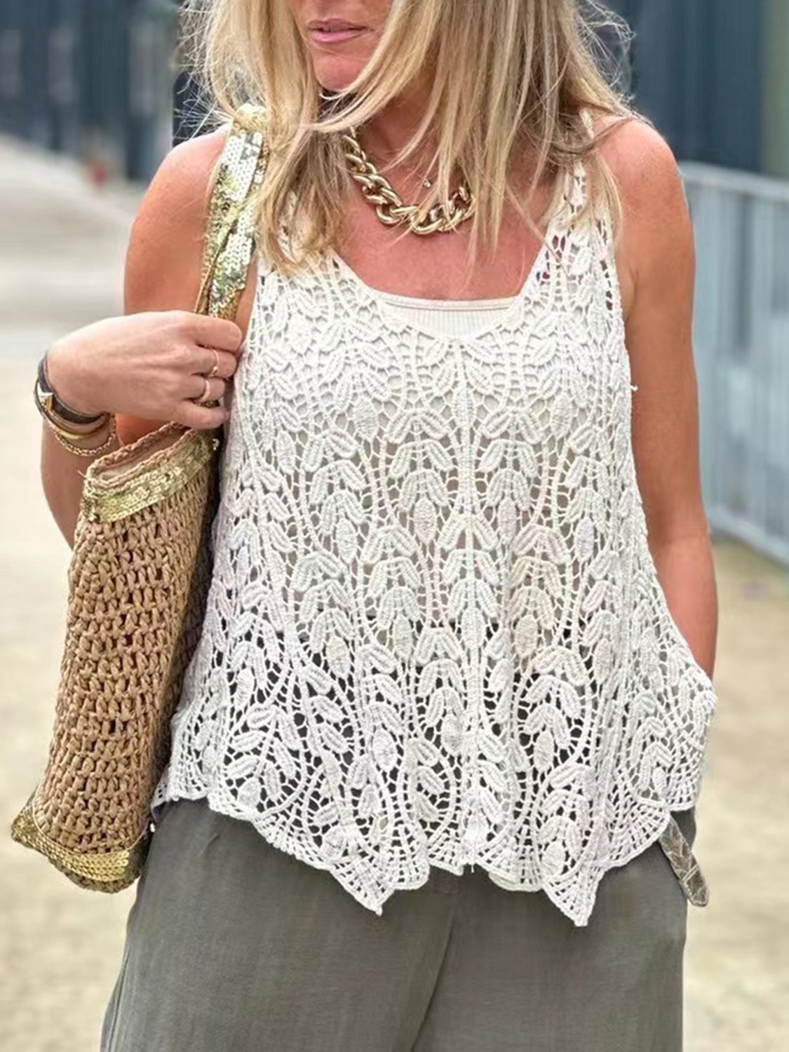 Audrey Knit Cover Up