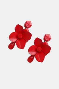 Bloom Flower and Teardrop Earrings