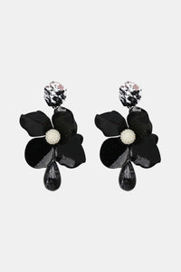 Bloom Flower and Teardrop Earrings