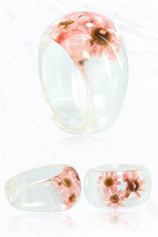 Rasin Flower Ring